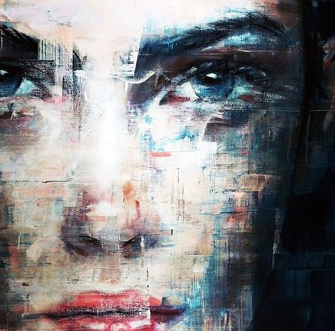 Portre Modern Sanat Kare
