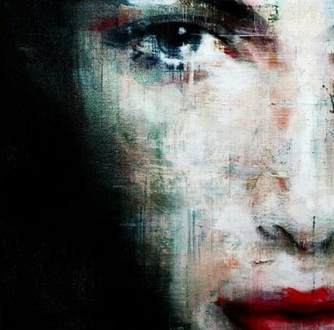 Portre Modern Sanat Kare