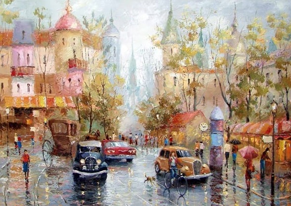 Yağmurlu Gün Modern Sanat