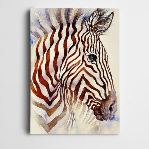 Zebra Kahverengi Desenler