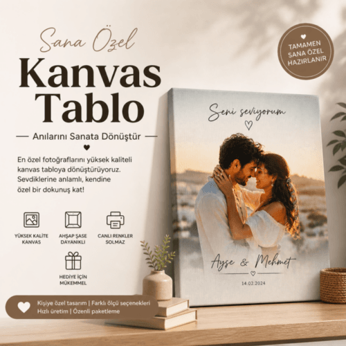 Kişiye Özel Kanvas Tablo