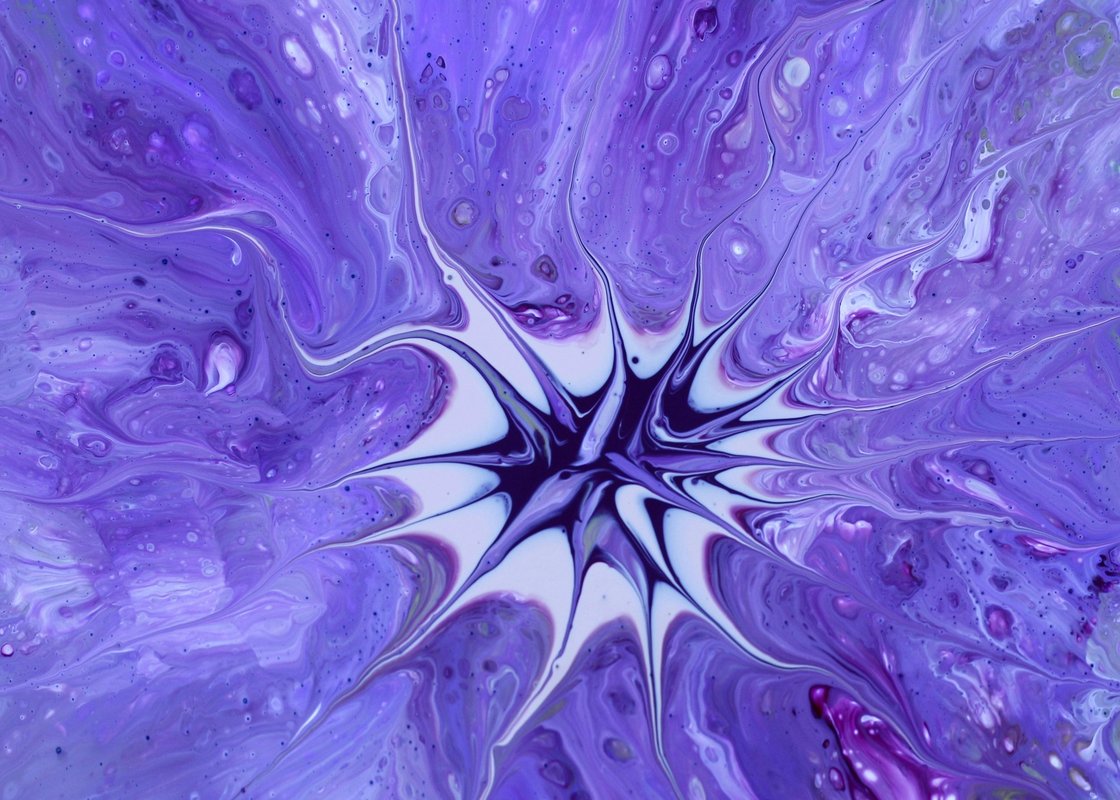 Açık Mavi Mavi Sonsuz Spiral Soyut Duvar Tablosu