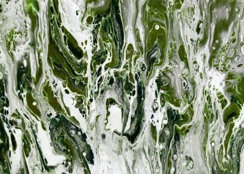 krem altin yesil enerjik bulut soyut duvar tablosu jpg