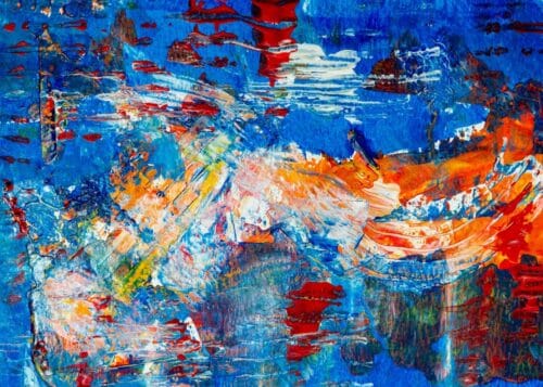 mavi koyu mavi parlak hareket soyut sanat tablosu jpg