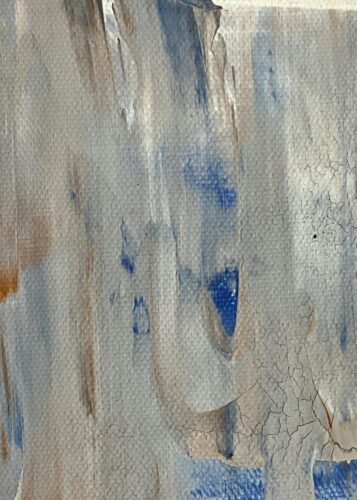 turuncu koyu mavi enerjik titresim soyut sanat tablosu jpg