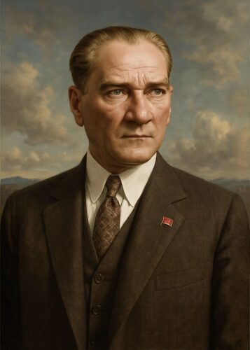 Atatürk Büyük Portre Tablosu