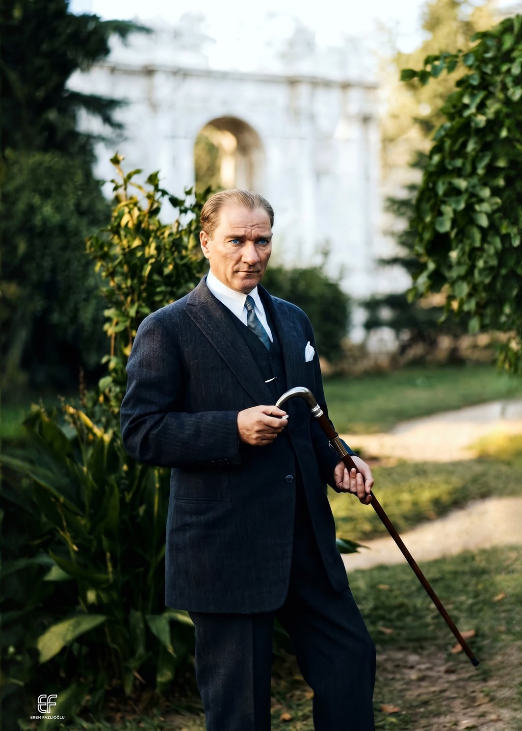Atatürk Portre Dış Mekân Tablosu