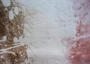 Bej Kahverengi Pembe Soyut Aquarel Tablosu