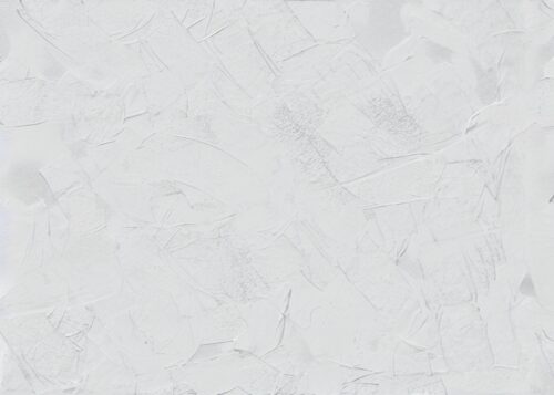 Beyaz Gri Spatula Doku Minimal Tablosu