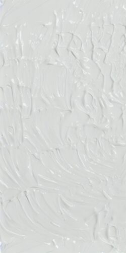 Beyaz Yoğun Boya Fiziği Kabartmalı Tablo