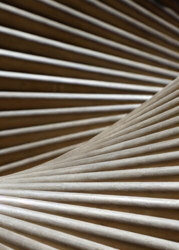 Doğal Ahşap Bambu Doku Makro Tablosu