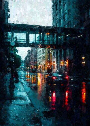 Geceleri Şehir Caddesi