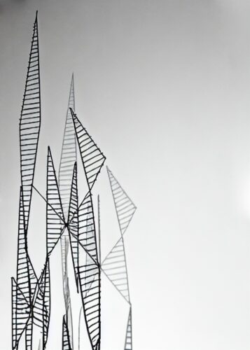 Geometrik Soyut Sanat Modern Tablosu