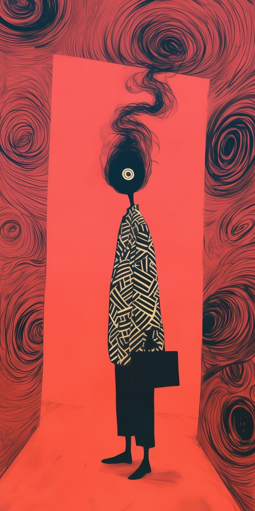 Kadın Robot Pop Art Modern Tablo