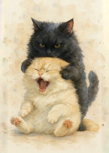 Kedi Küçük Sevimli Fotoğraf Tablo