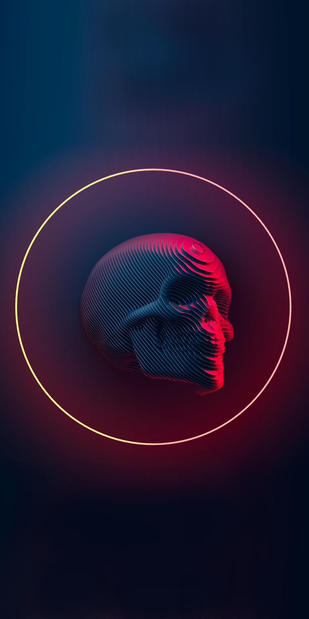 Kırmızı Neon Daireli Siyah Arka Plan Kırmızı Neon Daireli Siyah Arka Plan Siyah Arka Plan