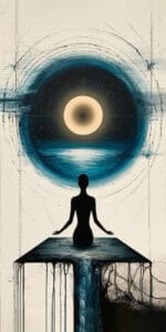 Kozmik Göz Meditasyon Tablosu