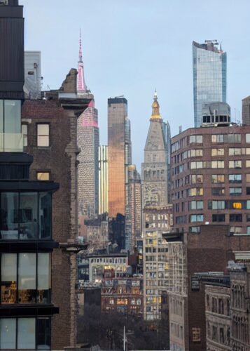 New York Sokak Empire State Masal