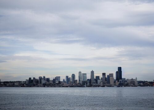 Seattle Liman Bulutlu Sakin