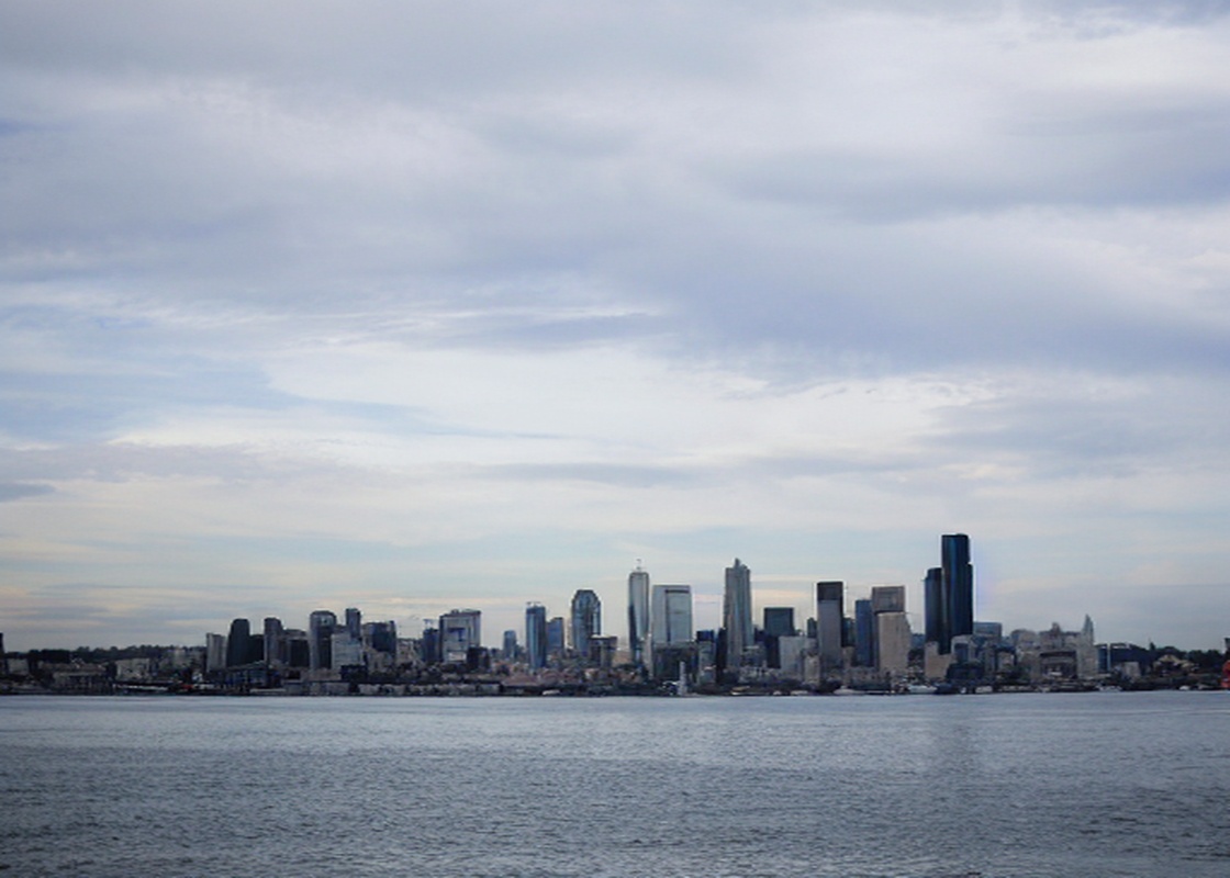 Seattle Liman Bulutlu Sakin