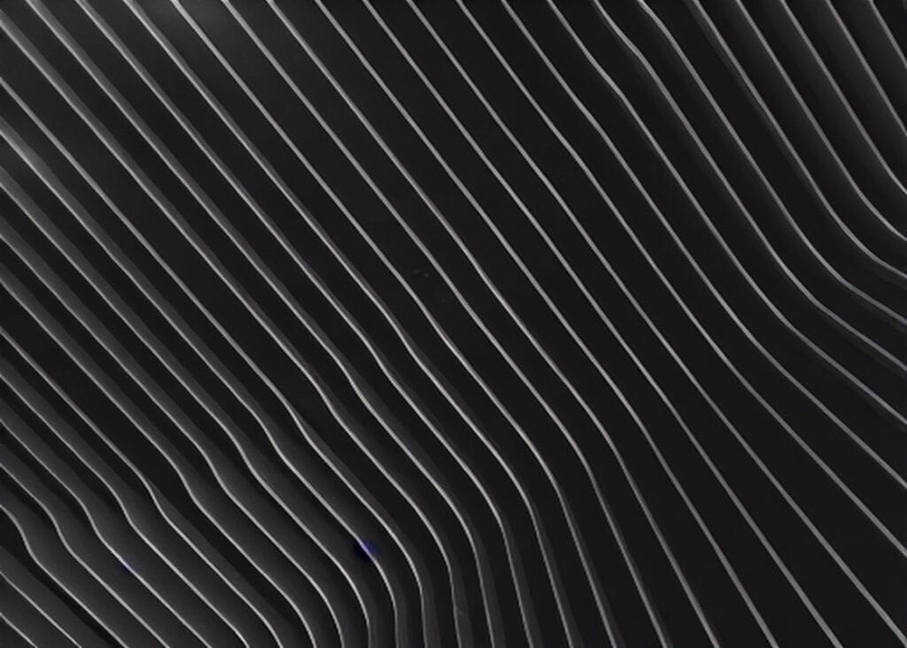 Siyah Kıvrımlı Çizgili Minimalist - kanvas ve cam tablo | Dekolata