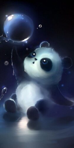 Suda Yüzen Panda Ayısı