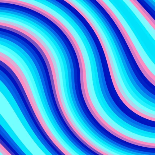Turkuaz Mavi Minimal Doku Dekoratif Soyut Tablo