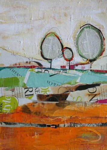 Üzerinde Tenis Raketlerinin Olduğu Tablo