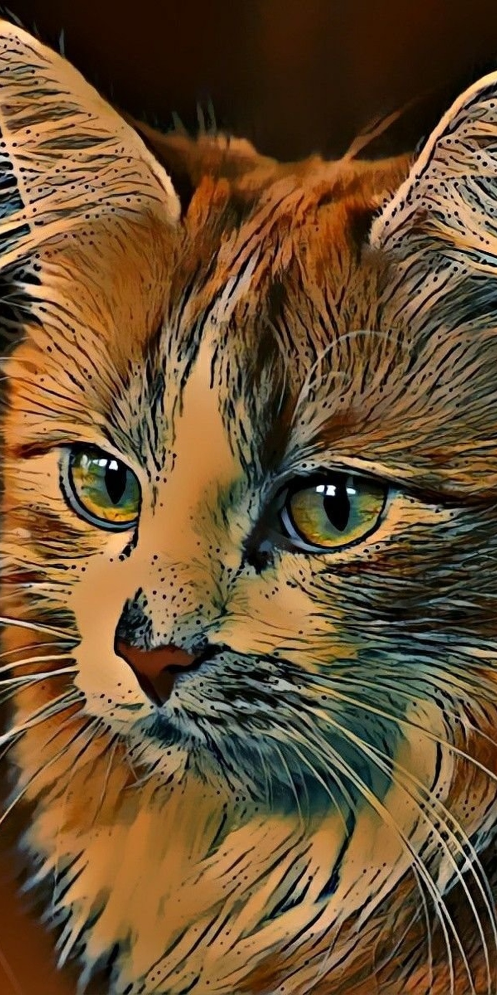 Yeşil Gözlü Kedi