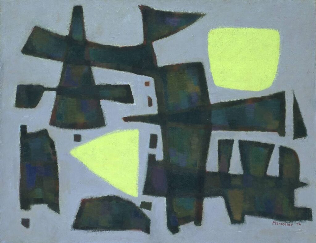 İsimsiz (1956) - Alfred Manessier Tablo