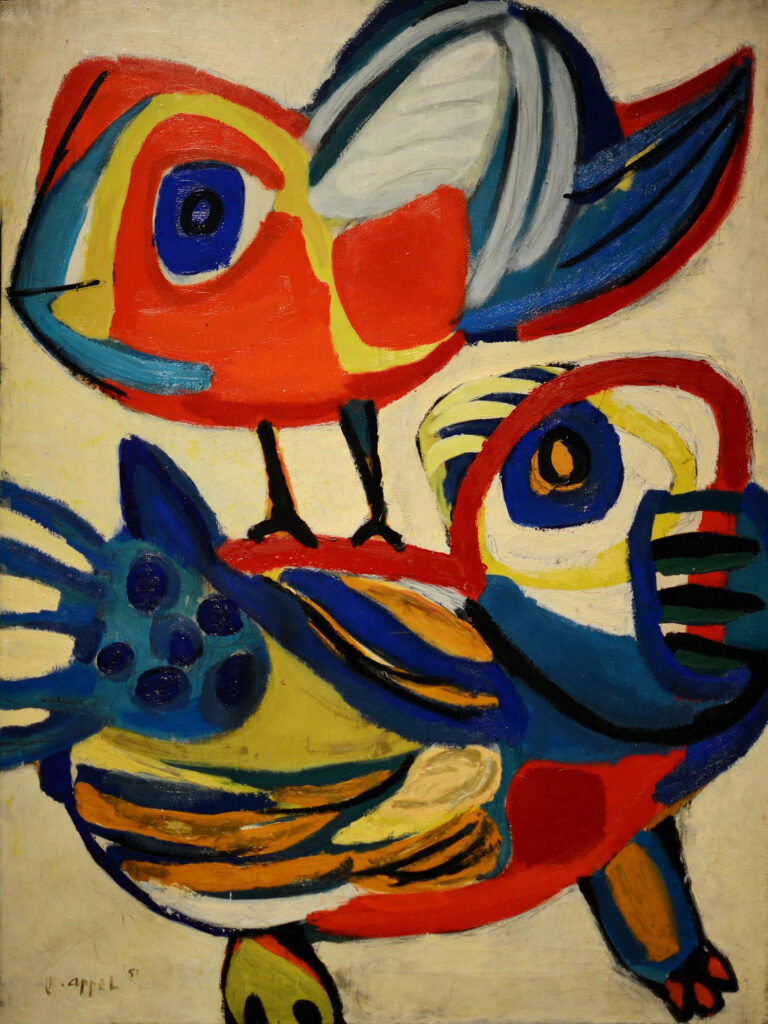 İsimsiz (1951) - Karel Appel Tablo