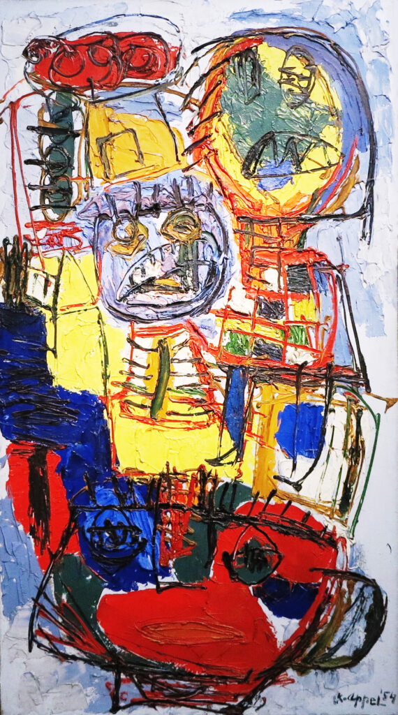 İsimsiz (1954) – Karel Appel Tablo