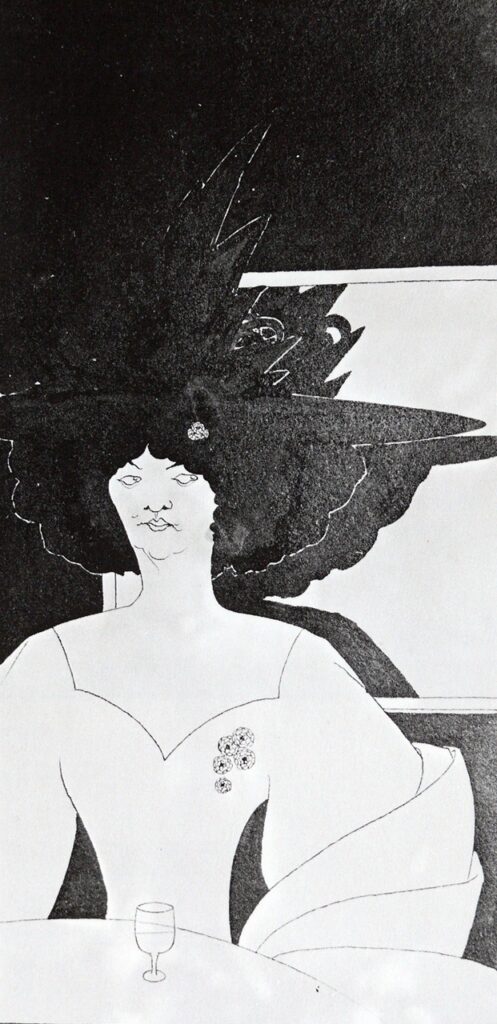 'Waiting' (1893) - Aubrey Beardsley Tablo