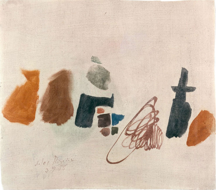 3.9.56 II (1956) – Julius Bissier Tablo