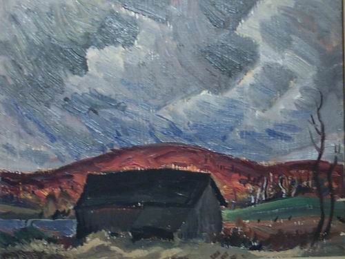 A Barn (1944) – Jack Bush Tablo