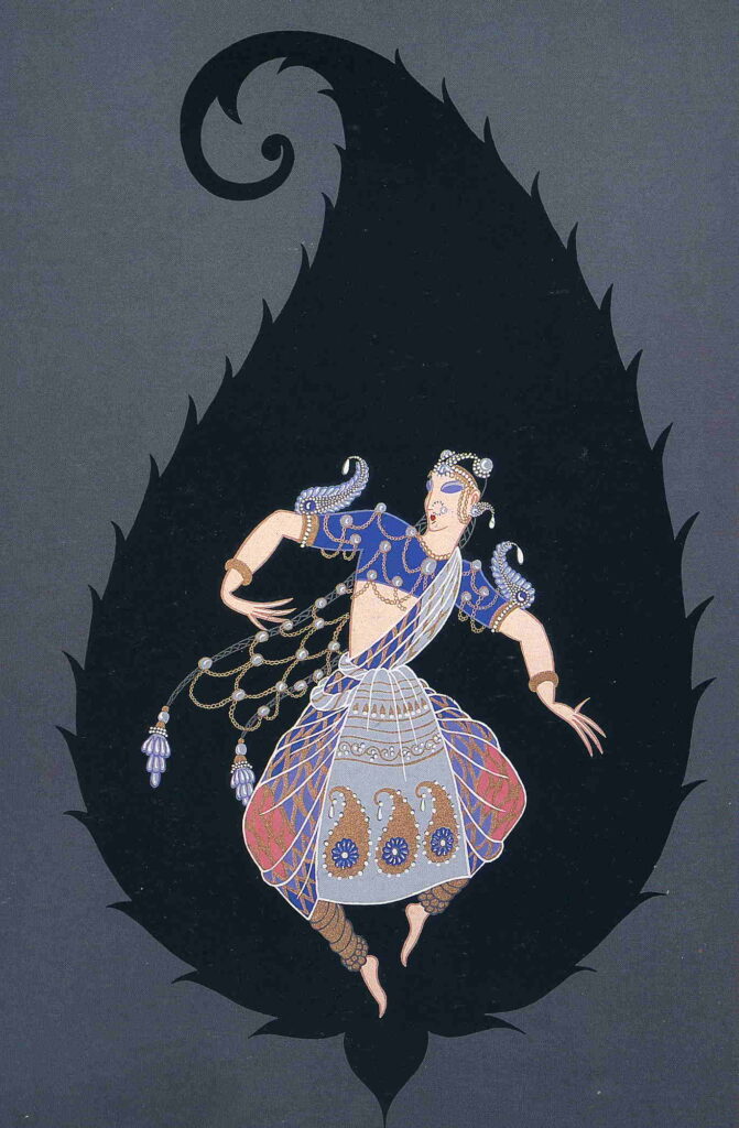 A Dream - Erté Tablo