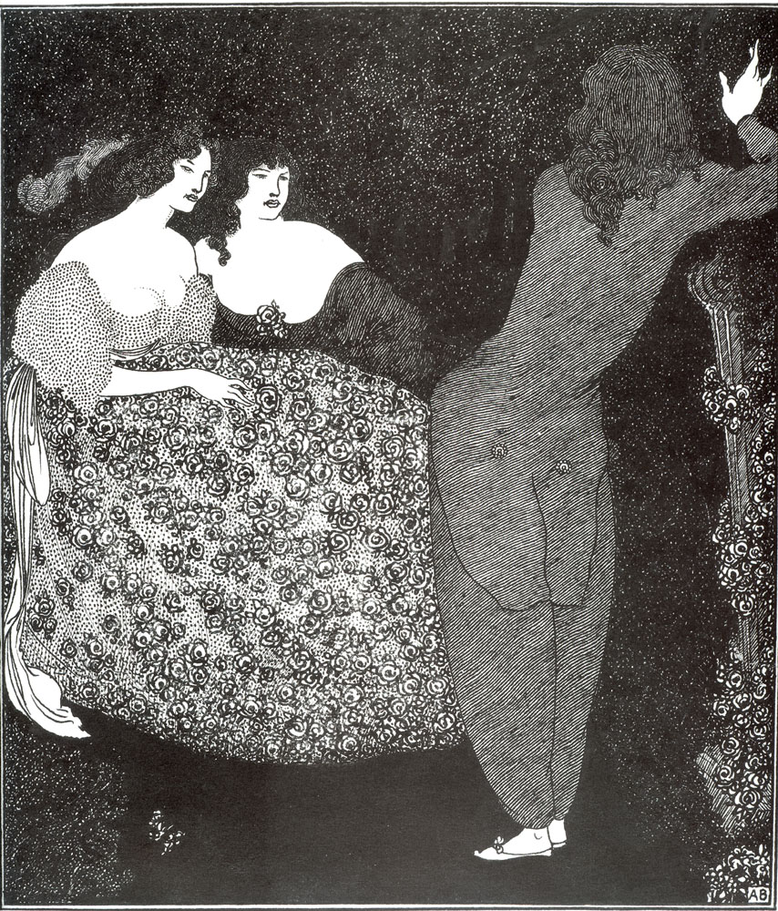 A Repetition of Tristan und Isolde (1896) – Aubrey Beardsley Tablo