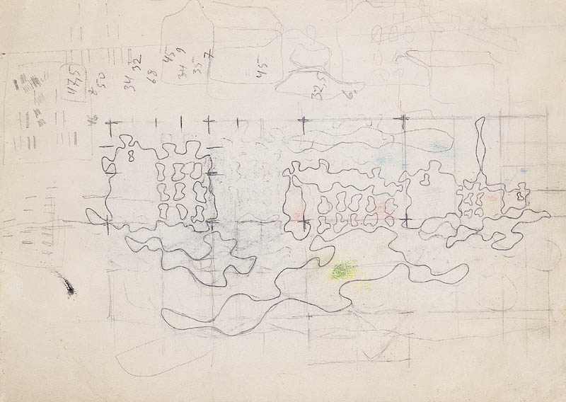 A Sketch (1941) – Wladyslaw Strzeminski Tablo