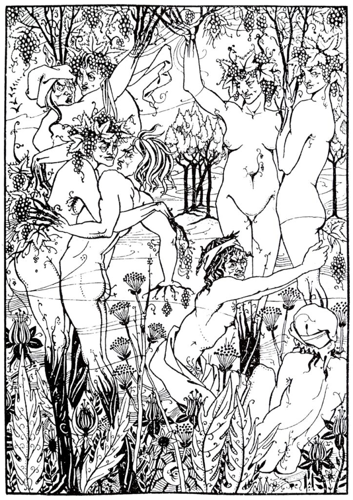 A Snare of Vintage – Aubrey Beardsley Tablo