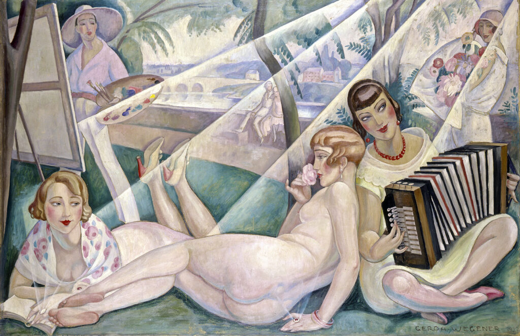A Summer Day (1927) - Gerda Wegener Tablo