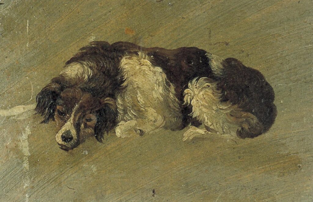 A dog (1899) - Theo van Doesburg Tablo