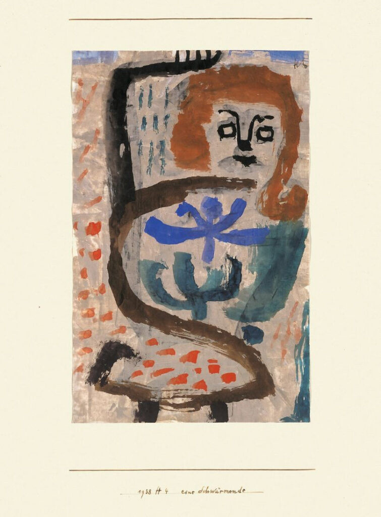 A swarming (1938) – Paul Klee Tablo