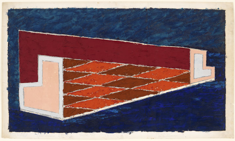 Abstract (1940) – Josef Albers Tablo