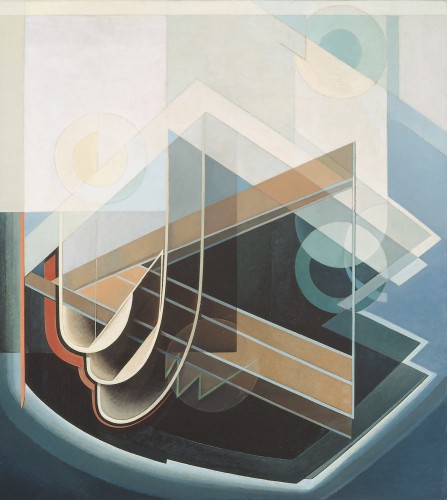 Abstract No. 7 (1939) – Lawren Harris Tablo