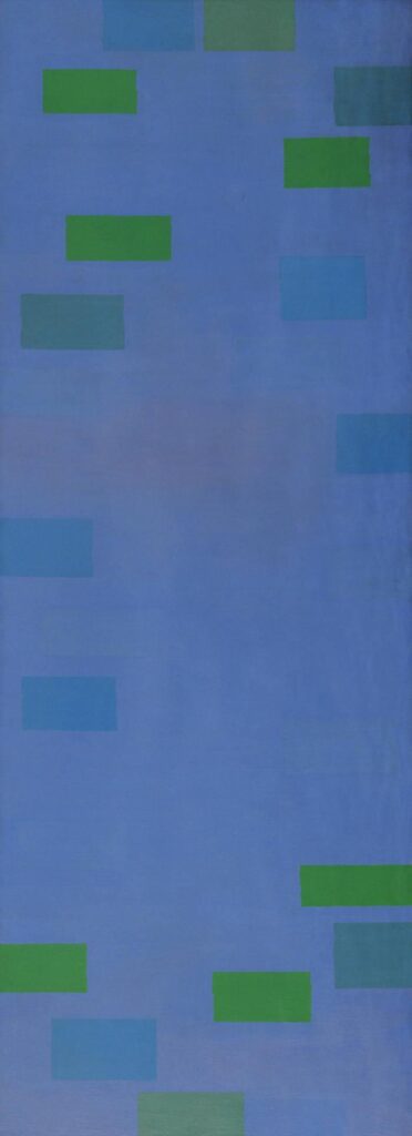 Abstract Painting, Blue (1952) - Ad Reinhardt Tablo