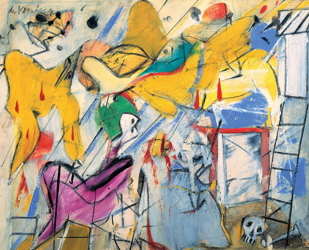 Abstraction (1949) - Willem de Kooning Tablo
