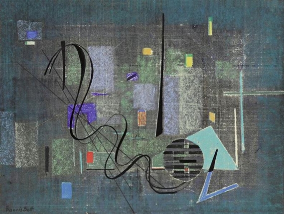 Abstraction (1951) – Francis Bott Tablo