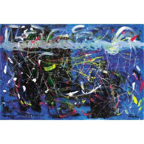 Abstraction – Jack Bush Tablo
