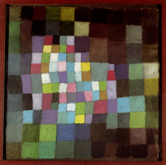Abstraction with Reference to a Flowering Tree (1925) – Paul Klee Tablo