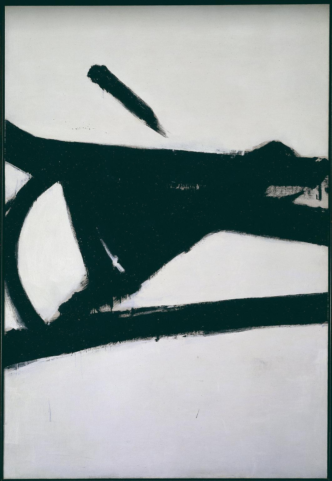 Accent Grave (1955) - Franz Kline Tablo kanvas tablo